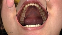 フェチ：若妻みちるの歯観察